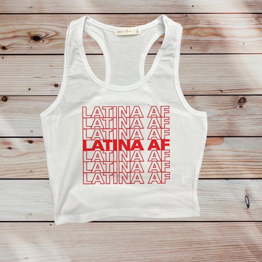 LATINA AF Cropped Tank Top
